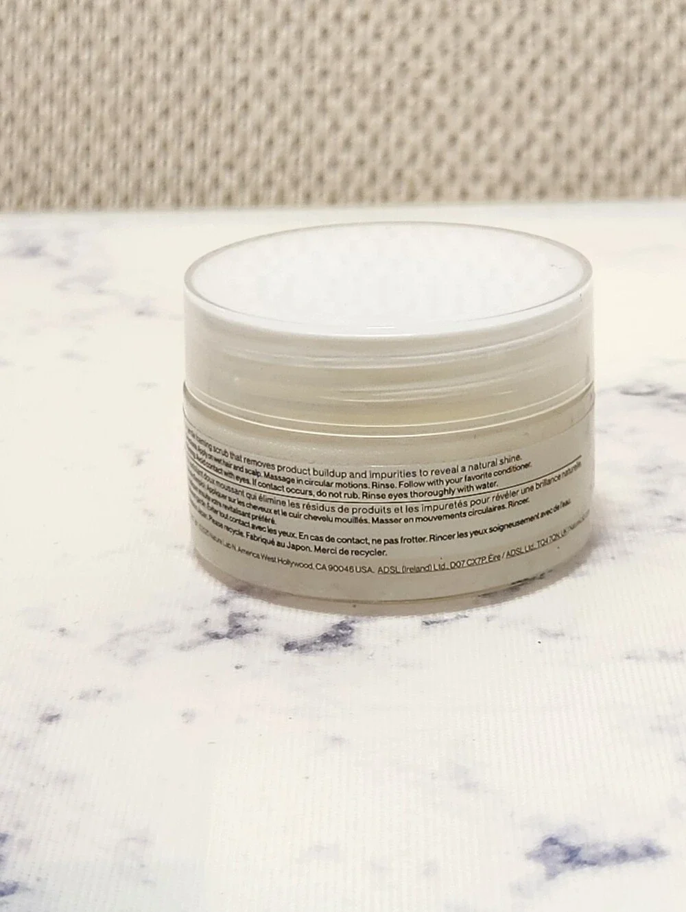 NatureLab Perfect Clean 2 in 1 Scalp Scrub & Clarifying Shampoo Travel Size 1 oz